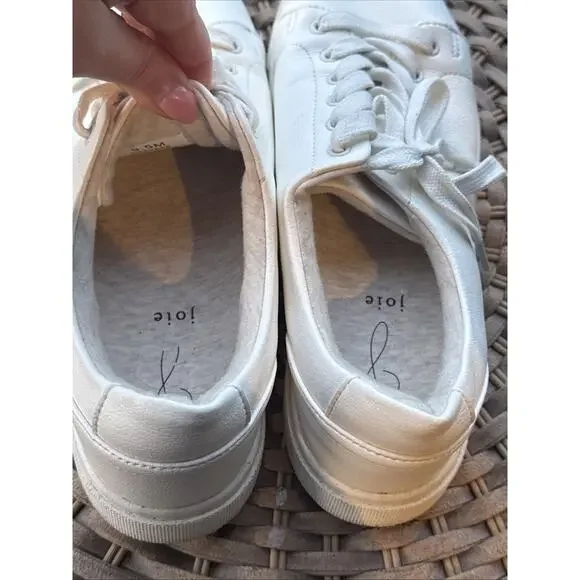 Joie Women’s Harvard White Leather Classic Lined Court Sneaker 9.5 US - Picture 10 of 14